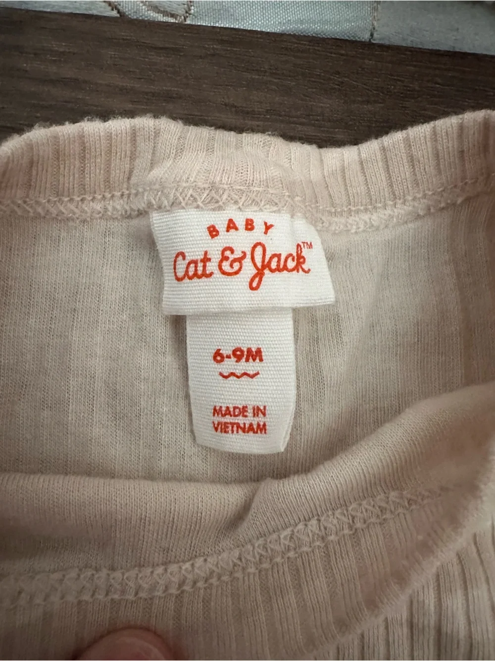 Cat & Jack Cream Daisy Romper and Striped Two-Piece Set